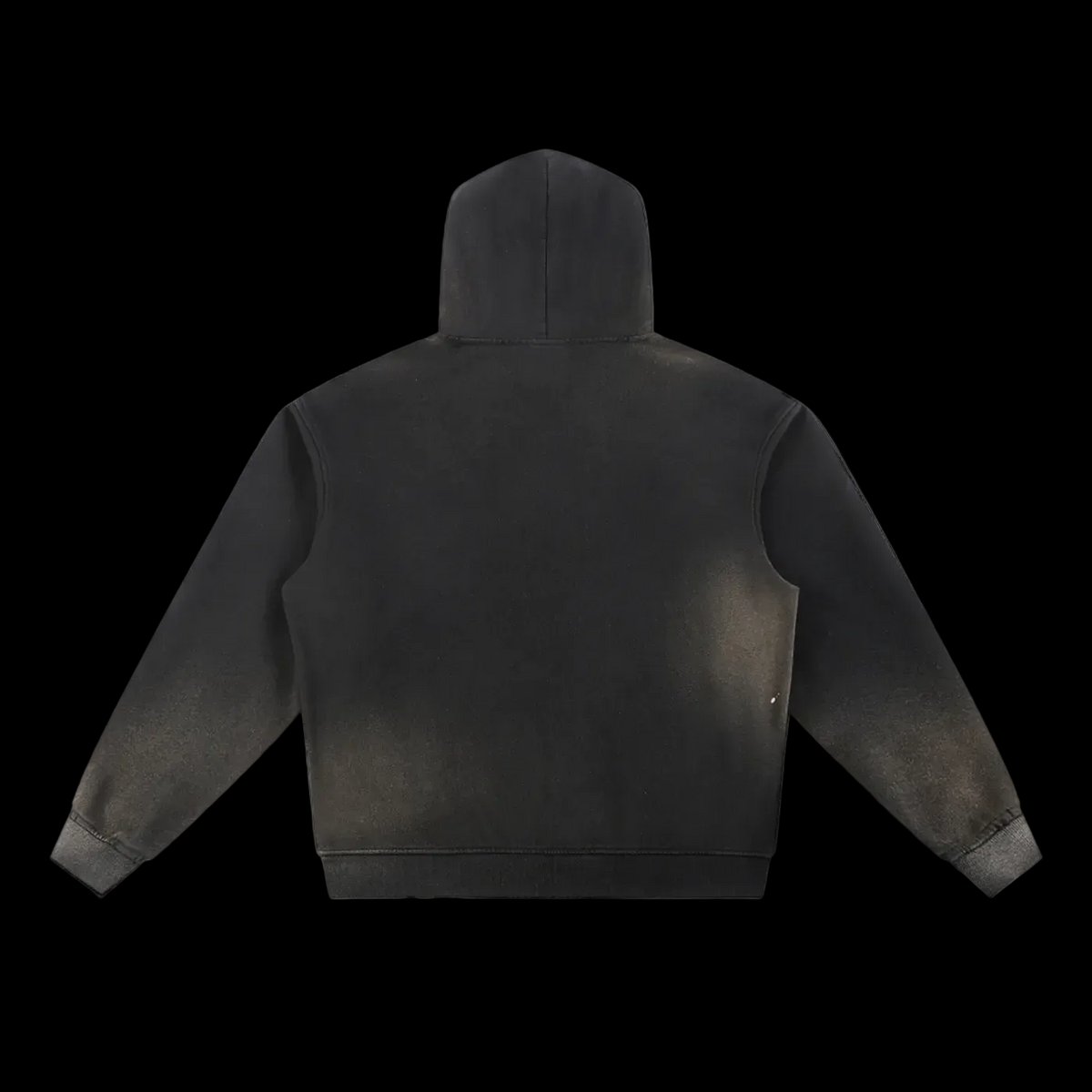 Sun Fade Frayed Fleece Hoodie