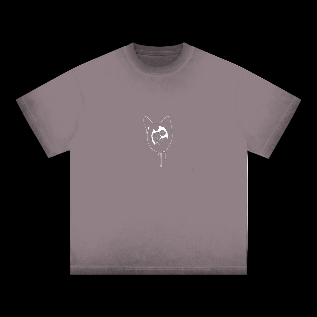 Reverse Dyed Loose Cotton T-Shirt