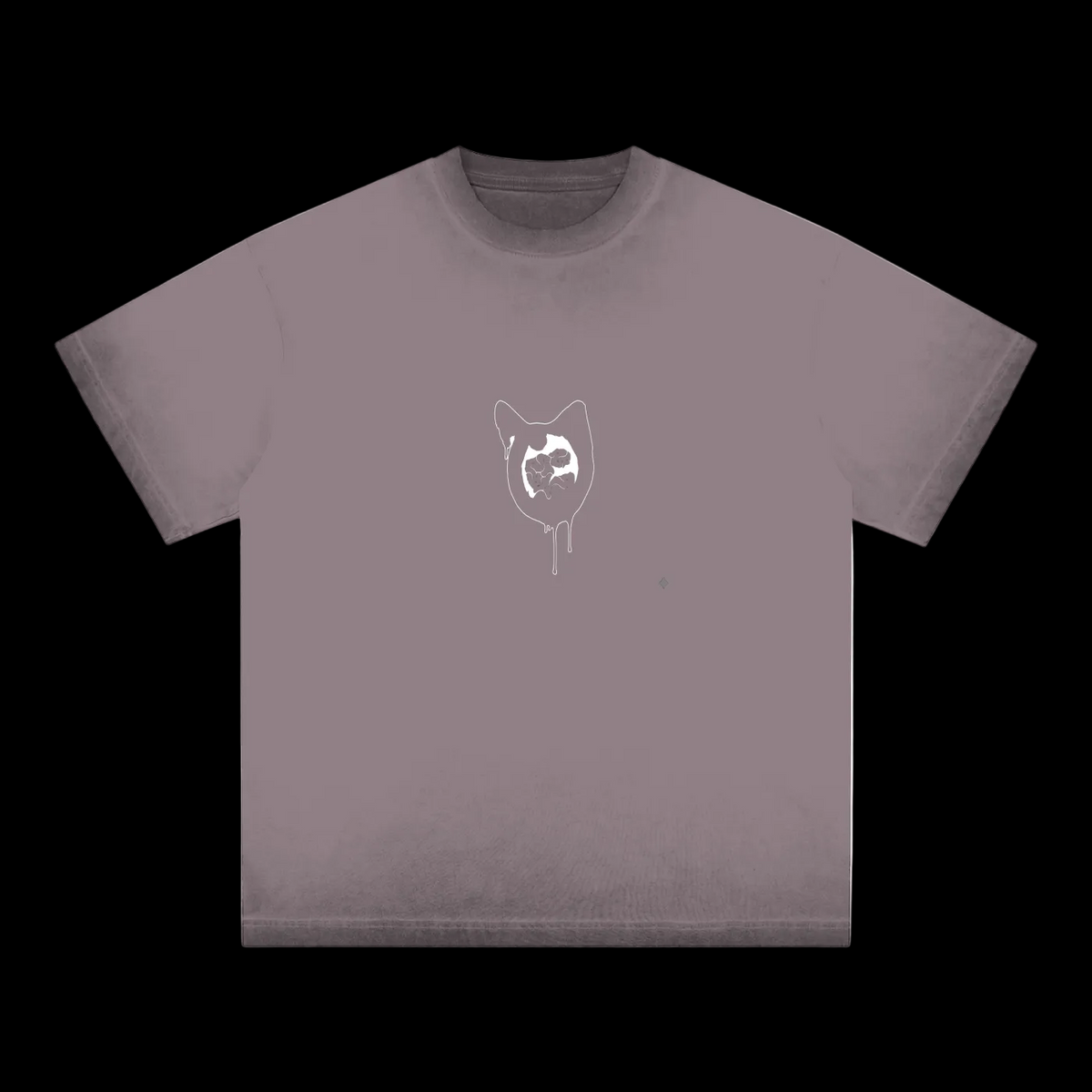 Reverse Dyed Loose Cotton T-Shirt