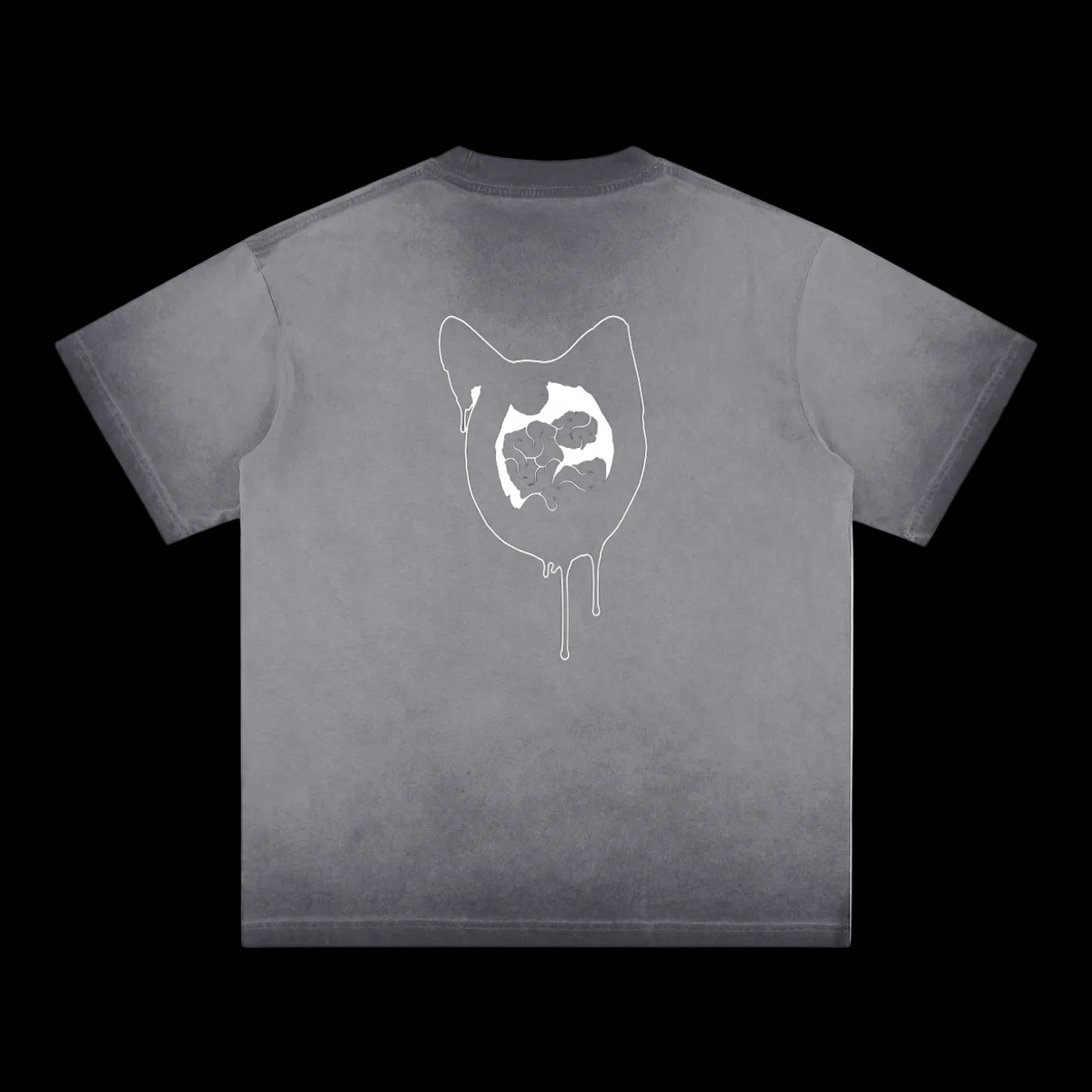 Reverse Dyed Loose Cotton T-Shirt