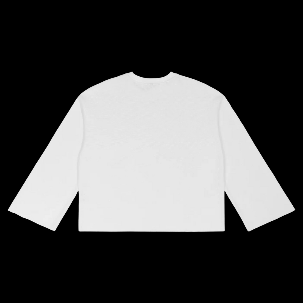 Unisex Waffle Raw Edge T-Shirt