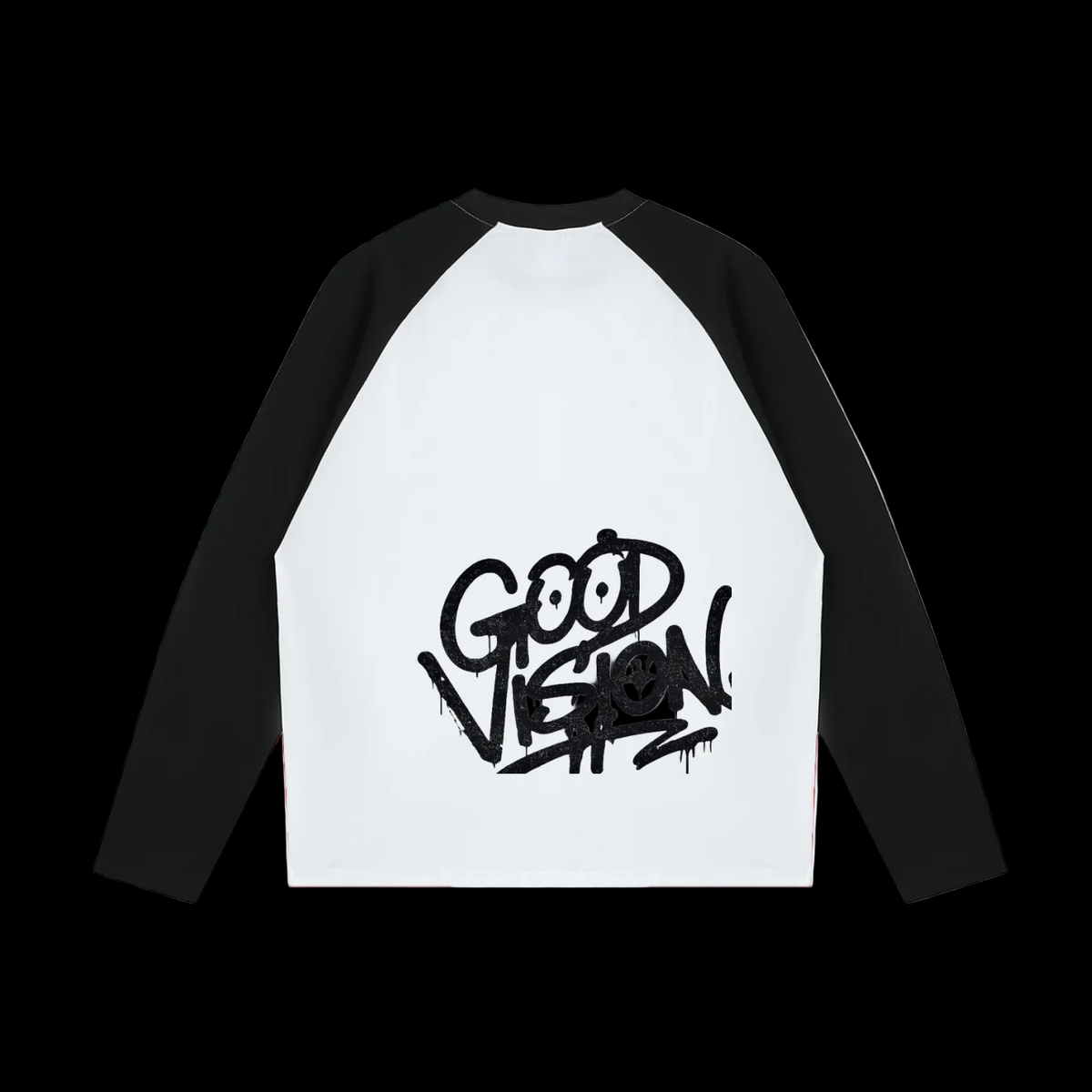 Color-Blocked Raglan Long-Sleeve T-Shirt