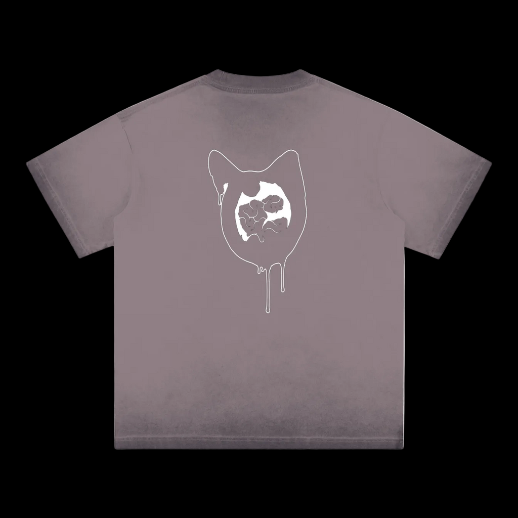 Reverse Dyed Loose Cotton T-Shirt