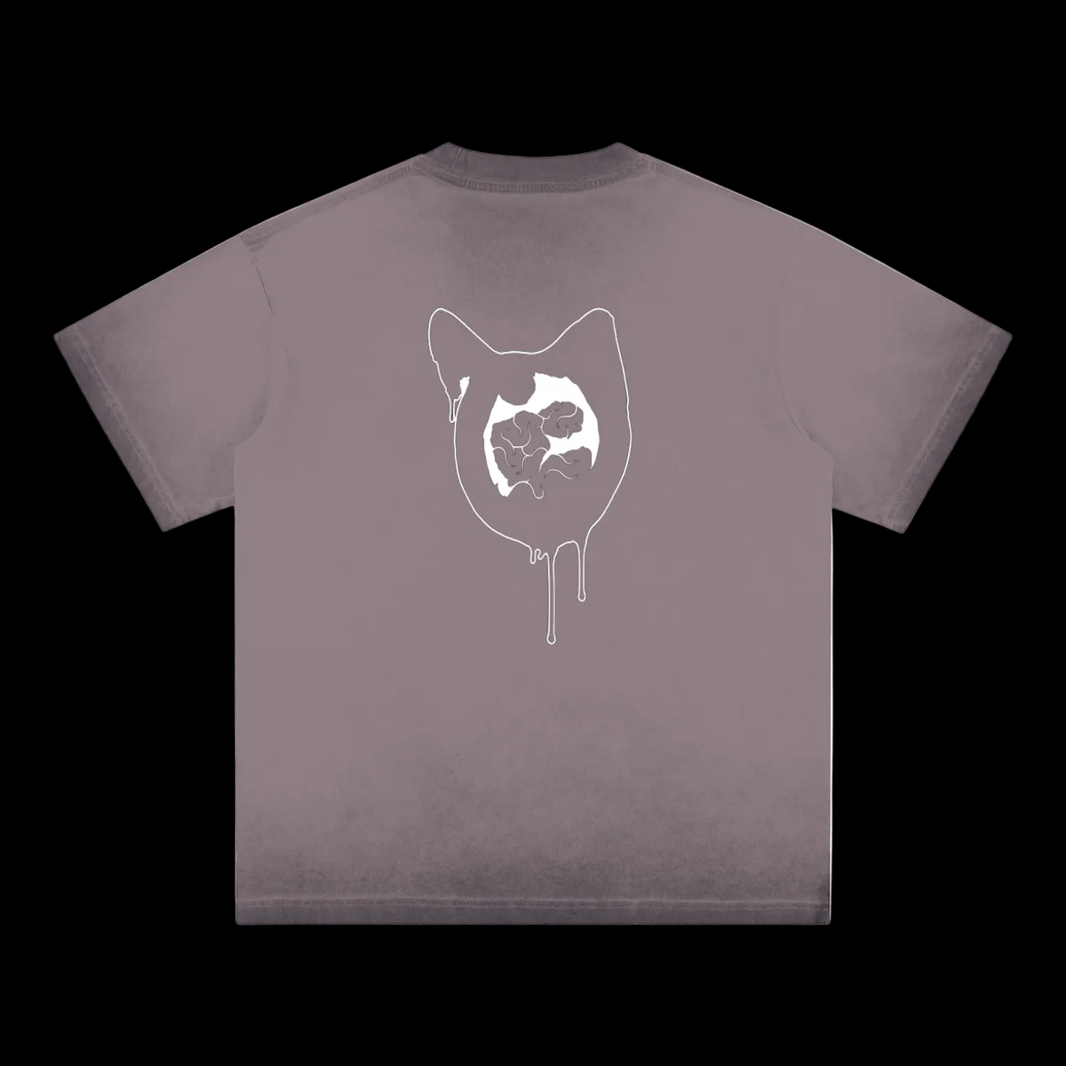 Reverse Dyed Loose Cotton T-Shirt